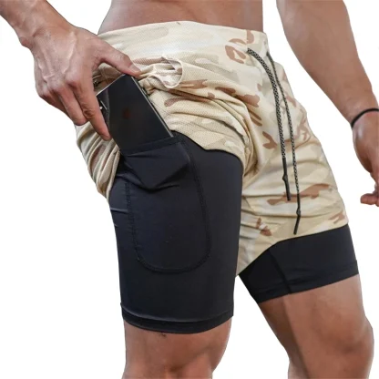 Fitness Performance Running Shorts - Image 2