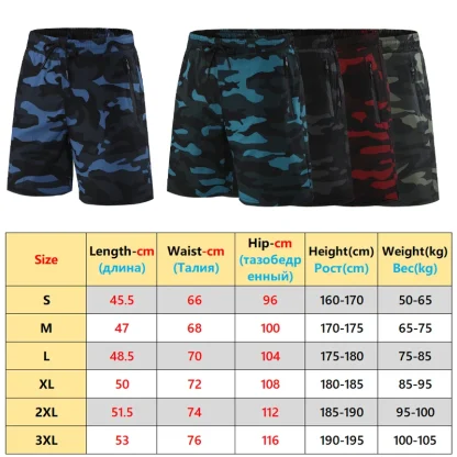 Camouflage Running Shorts - Image 7