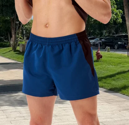 Back Zipper Pocket Running Shorts