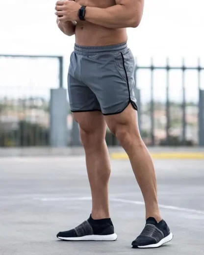Breathable Mesh Running Shorts - Image 3