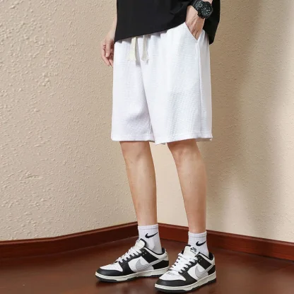 Waffle Texture Running Shorts - Image 4