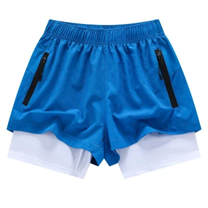 Double-Layer Running Shorts - Image 3