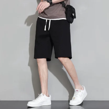 Waffle Texture Running Shorts