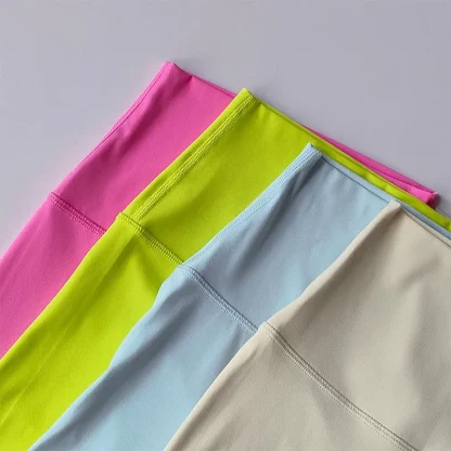 High-Waist Fitness Running Shorts - Image 5